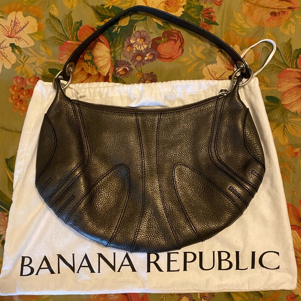 Banana Republic Leather Shoulder Bag